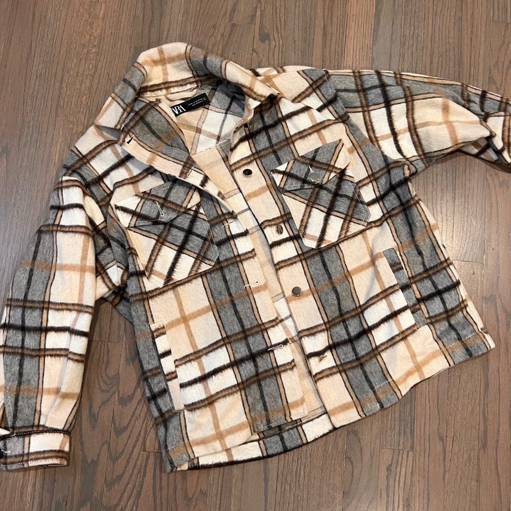 Zara flannel